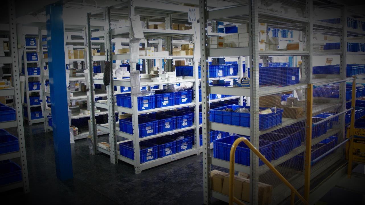 Gudang penyimpanan spare part forklift TCM
